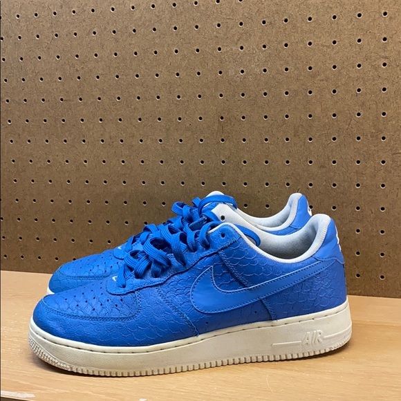 Nike Other - Nike Air Force 1 ‘07 LV8 Star Blue Men’s sz 9.5
